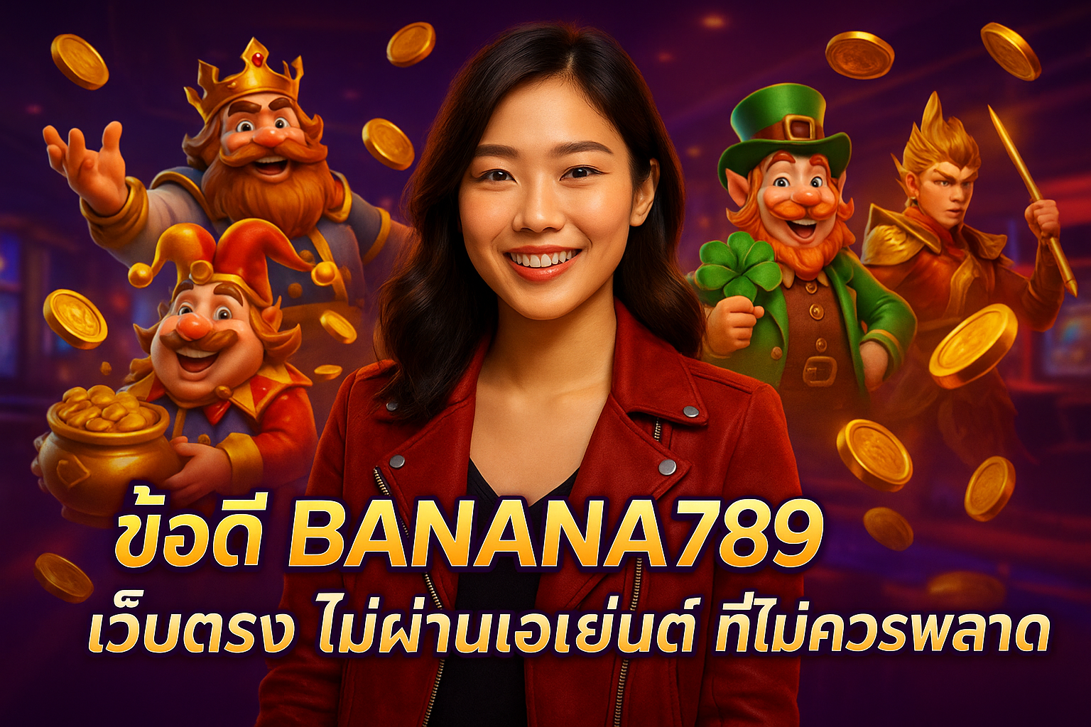 ข้อดี BANANA789 เว็บตรง ไม่ผ่านเอเย่นต์ ที่ไม่ควรพลาด