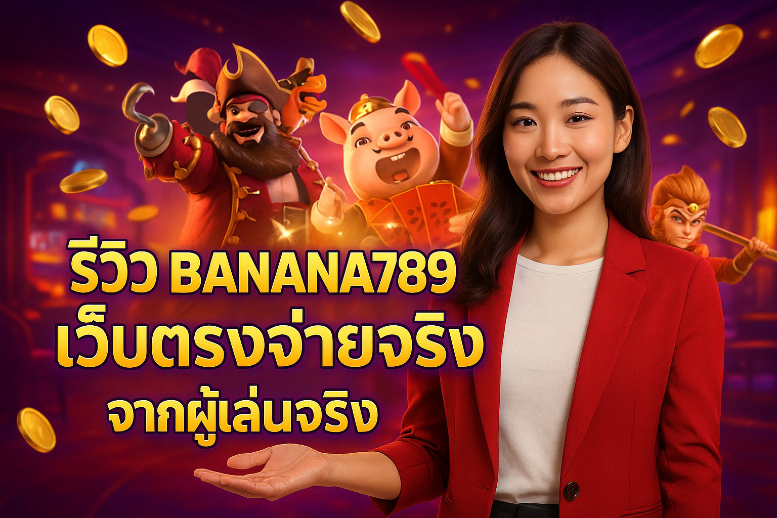 รีวิว BANANA789 เว็บตรงจ่ายจริง จากผู้เล่นจริง