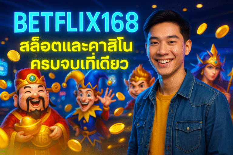 BETFLIX168 สล็อตและคาสิโนครบจบที่เดียว